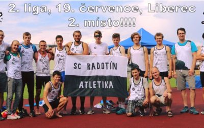 Výborný výkon Radotína ve druhé lize – 2. místo!!!